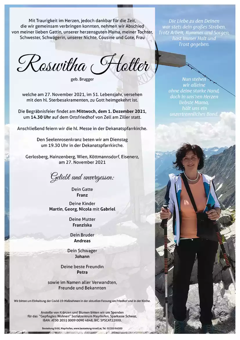 Parte von Roswitha Hotter